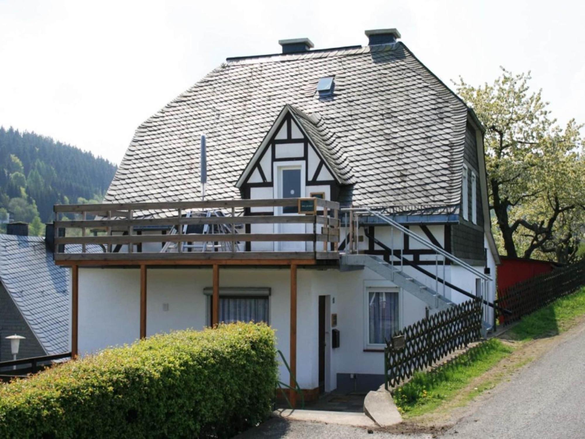 Cosy Apartment In Schwalefeld Near Willingen With Private Terrace Exteriör bild